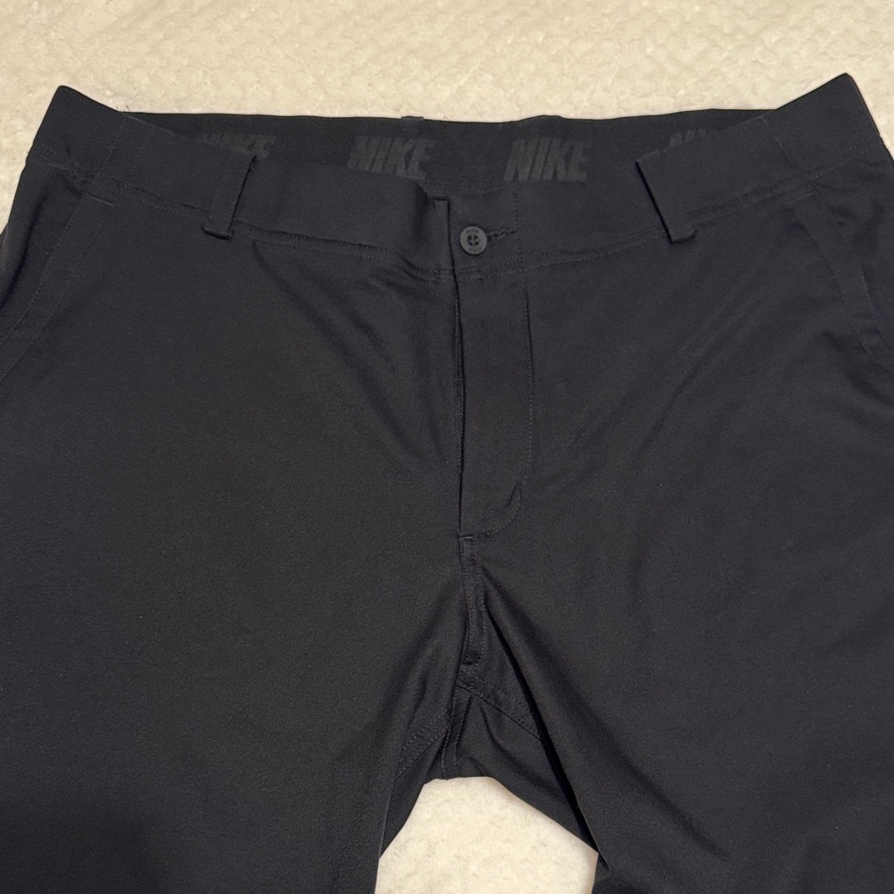 👖 Men’s Nike Dri-Fit Golf Pants – Black – Size 36x32 - Picture 8 of 15